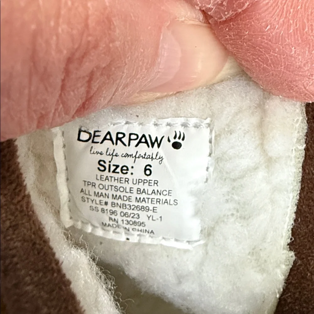BearPaw cozy durable